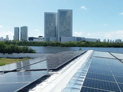 Instalação Industrial - Empresa de Energia Solar Fotovoltaica e Armazenamento em Baterias em Recife PE