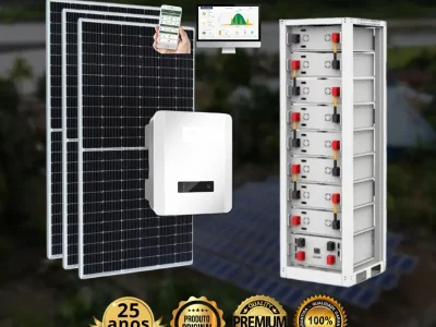 Kit Solar Off Grid - Empresa de Energia Solar Fotovoltaica e Armazenamento em Baterias em Recife PE