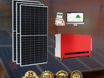 Kit Solar on Grid - Empresa de Energia Solar Fotovoltaica e Armazenamento em Baterias em Recife PE